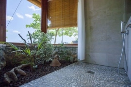 El jardí al bany