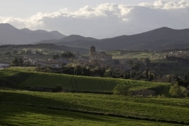 Llado camp i les muntanyes